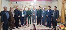 دیدار مدیرکل بنیاد شهید و امور ایثارگران استان اردبیل با خانواده های معظم شهدا و ایثارگران در شهرستان بیله سوار