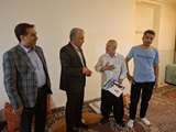 تکریم اسوه‌های صبر و ایثار؛ دیدار مدیرکل بنیاد شهید اردبیل با جانبازان سرافراز معرفت آریانی و سخاوت هاشمی