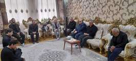 دیدار مدیرکل بنیاد شهید و امور ایثارگران استان اردبیل با خانواده مرحوم جانباز هاشم جامعی‌مقدم